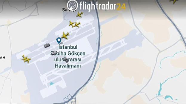 Sabiha Gökçen Havalimanı apronunda ördek alarmı