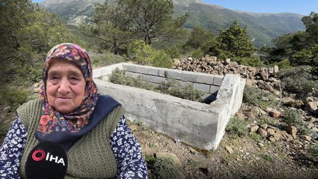 Kimin olduğu bilinmiyor! Kentin zirvesindeki yalnız mezar sırrını koruyor