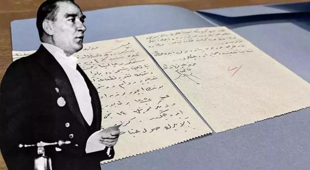 Atatürk'ün el yazısı emri 110 yıl sonra ortaya çıktı! Ulu Önder'in istihbaratı kurtardı