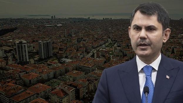 Bakan Kurum'dan İstanbul için kentsel dönüşüm mesajı: Acil dönüşmesi gereken 600 bin konut var
