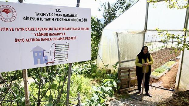 Bir damla yağmur suyu boşa akmıyor! Seracılara devlet desteğiyle depo kuruldu