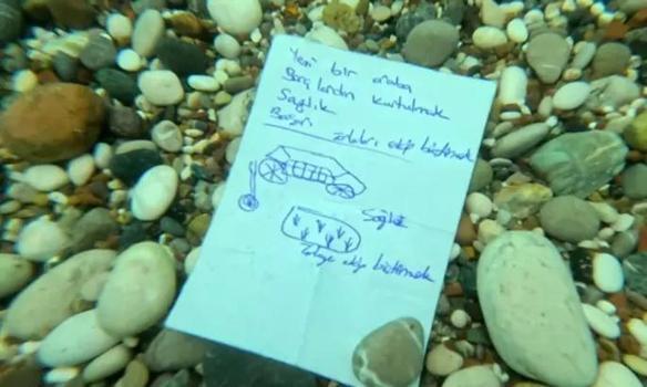 Dalgıçlar deniz dibinde karşılaştı! Antalya'da plastik poşete sarılmış halde bulundu