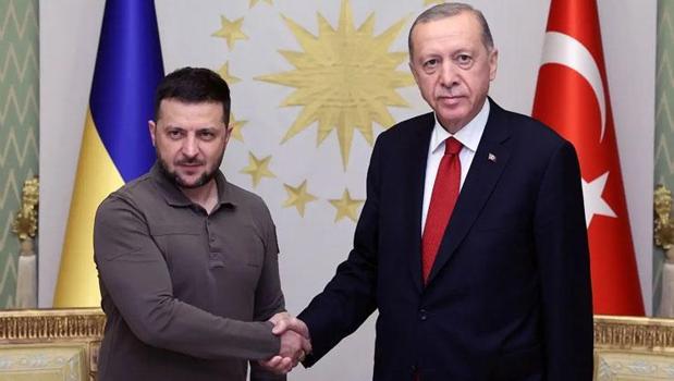 Cumhurbaşkanı Erdoğan, Ukrayna lideri Zelenski ile görüştü