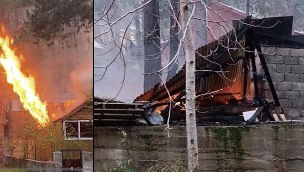 Osmaniye Zorkun Yaylası’nda yangın paniği: 3 ev tamamen, 1 ev ise kısmen yandı