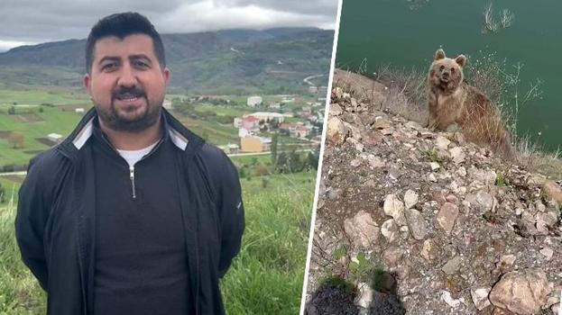 Sivaslı vatandaşı ayıyı görüntüleme macerası istediği gibi bitmedi!