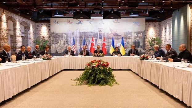 Türkiye-ABD-Ukrayna toplantısı başladı