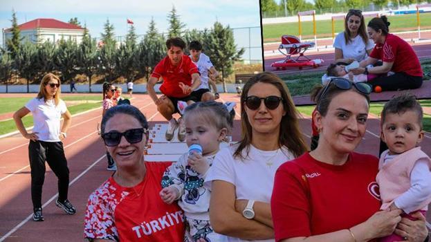 Diyarbakır'ın süper anneleri: Hem şampiyon yetiştiriyor hem bebek büyütüyorlar! 'Çocuğum sahada büyüdü'