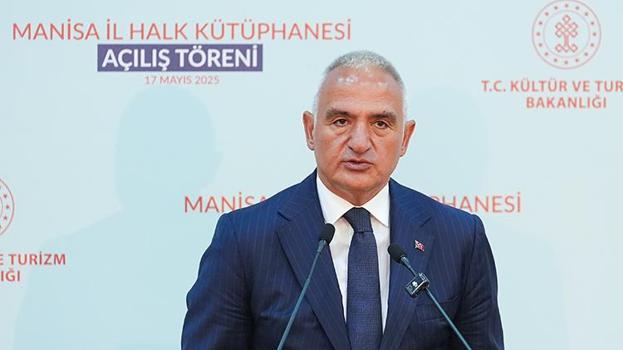 Manisa İl Halk Kütüphanesi açıldı! Bakan Ersoy: 3 alanda tüm zamanların rekorları kırıldı