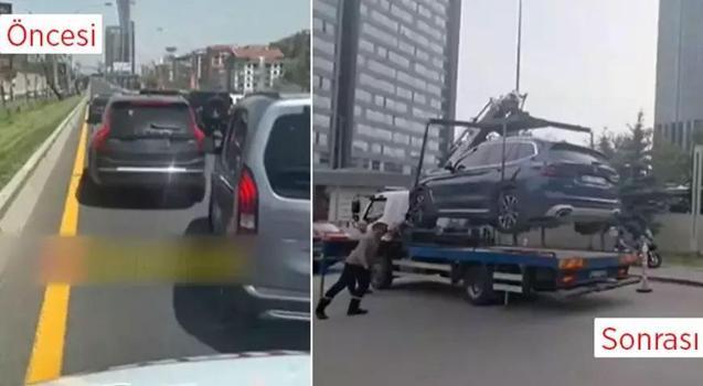 Ambulansa yol vermeyen düğün konvoyuna ceza yağdı!