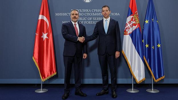 Dışişleri Bakanı Hakan Fidan, Sırbistan Dışişleri Bakanı Duriç ile görüştü