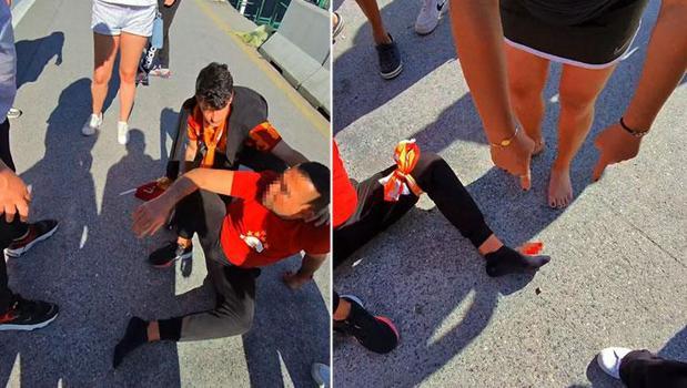 Kadıköy’de Galatasaraylı taraftara silahlı saldırı