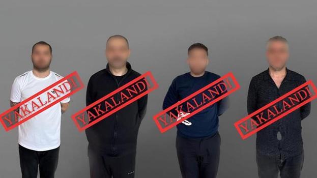Kırmızı bültenle aranan 4 kişi Türkiye'ye getirildi
