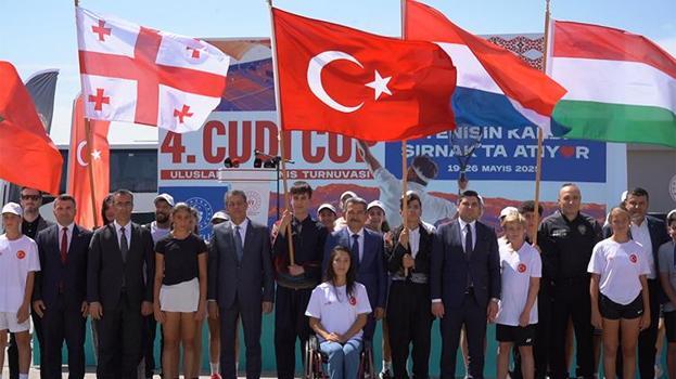 Cudi Cup başladı! 8 ülkeden 47 sporcu yarışıyor
