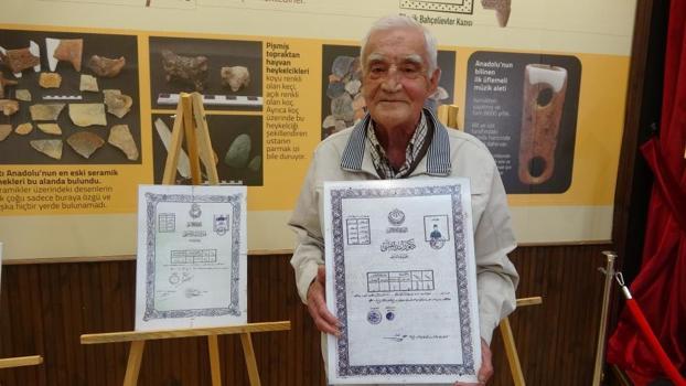 Bilecik'in yüzlerce yıllık kent hafızası bir arada! 105 yıllık diplomayı görenler gözlerine inanamadı