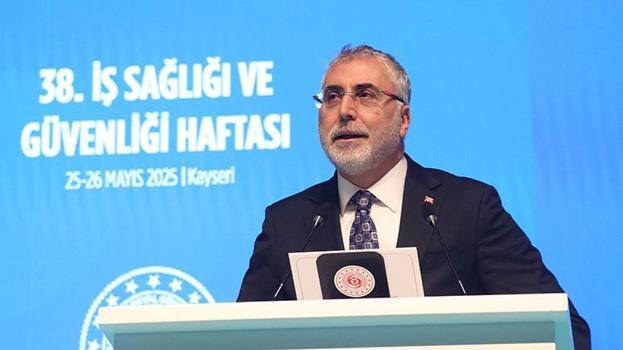 Bakan Işıkhan: Sağlıklı ve güvenli bir çalışma hayatı temel hedefimizdir