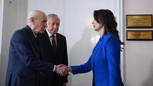 DEM Parti-MHP görüşmesi başladı