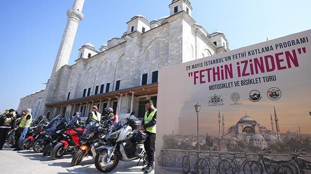 İstanbul'un fethinin yıldönümü etkinlikleri kapsamında 'Fethin İzinden2 konvoyu yapıldı
