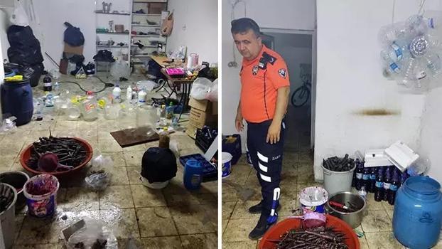 Tuvaletten sızan su üretim alanına karışıyordu: Antalya'da ruhsatsız ve hijyensiz gıda üretimine şok baskın