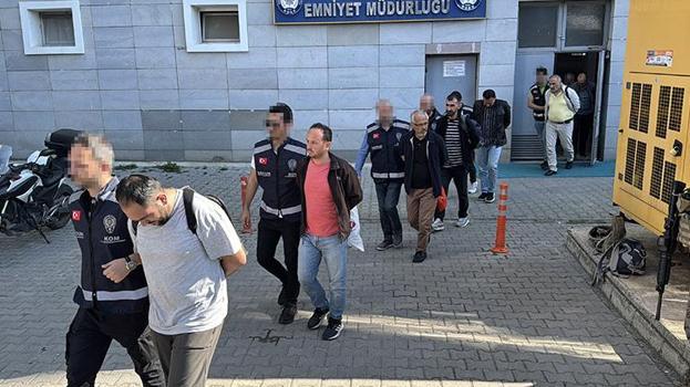 Döner zincirlerine yapılan FETÖ operasyonunda gözaltına alınan şüpheliler adliyeye sevk edildi