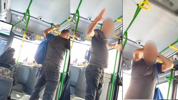 İETT otobüsünde taciz çığlığı! Kapı açılmayınca şüpheli kendini tokatladı