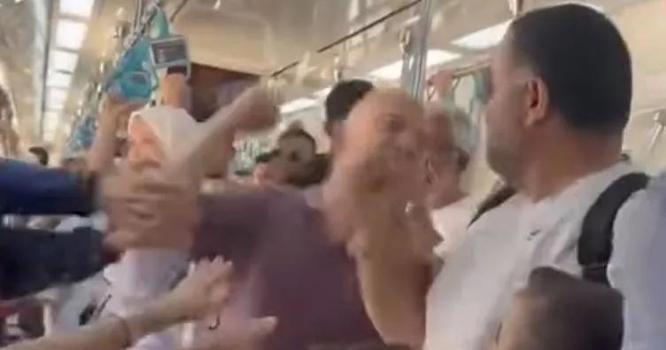 Marmaray'da yumruklu dehşet! Emniyet'ten açıklama geldi: Gereği yapıldı