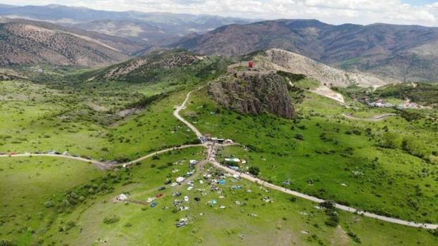 Gümüşhane'de zirve coşkusu! Kov Kalesi'nde şenlik var