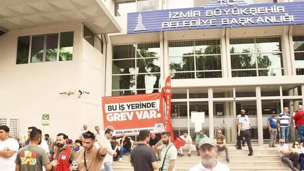İzmir Büyükşehir Belediyesi ile DİSK anlaştı! işçilerin grevi son buldu