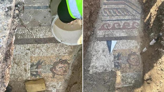 Belediye ekipleri kazı çalışması sırasında fark etti! Roma dönemine ait: Gün yüzüne çıkarıldı