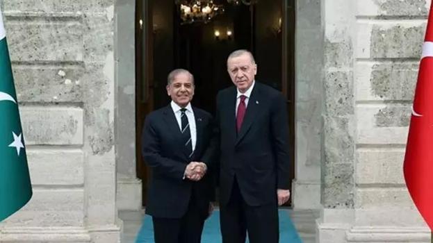 Cumhurbaşkanı Erdoğan, Şahbaz Şerif ile telefonda görüştü