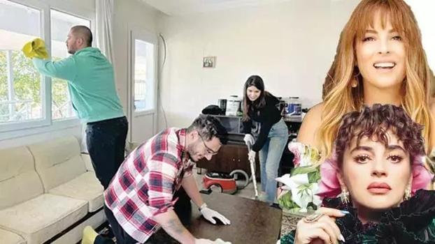 Ünlülerin temizlikçileri artık öğrenciler oldu!