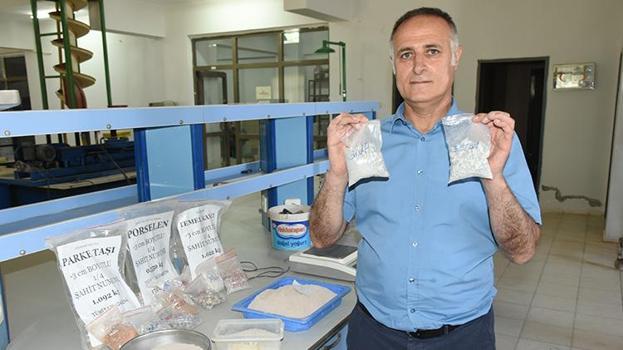Malatya'da yıkılan binaların atıkları yapay mermere dönüşecek
