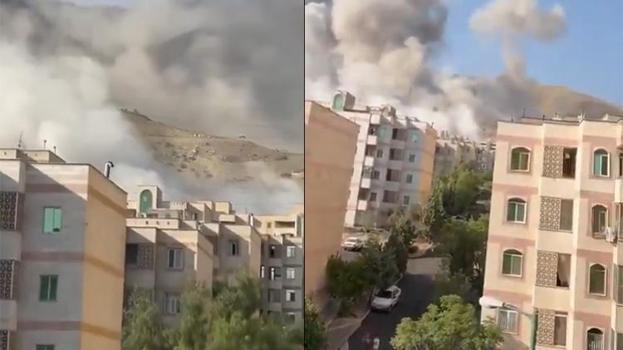 İsrail Tahran'da askeri üssü vurdu! Şehirde patlama sesleri duyuluyor