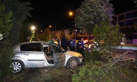 Nevşehir'de alkollü ve ehliyetsiz sürücü kaza yaptı, babasını suçladı