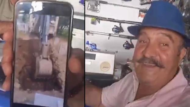 Bingöl'e ziyarete gitti, gerçek cep telefonundan çıktı! 1 gün önce kazdırdığı mezara girdi