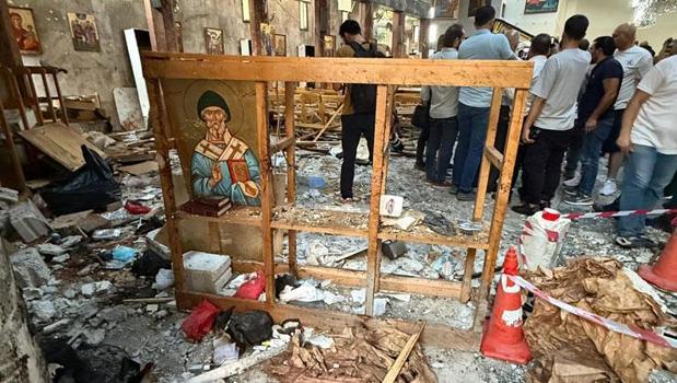 Şam’da kilisede meydana gelen patlamada çok sayıda kişi hayatını kaybetti
