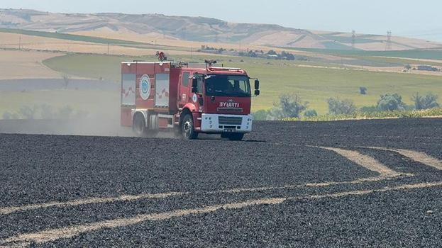 Tekirdağ'da tarım alanları küle döndü! Çiftçinin bir yıllık emeği boşa gitti