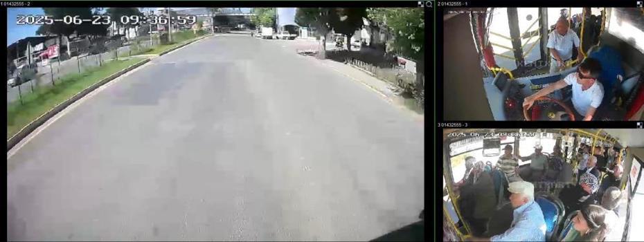 Bayılan yolcu için güzergâhı değil, vicdanın yolunu izledi