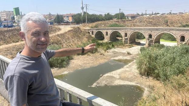 Tekirdağ'da şok eden manzara: Hayrabolu Deresi kurudu! 'Hayatımda ilk kez gördüm'