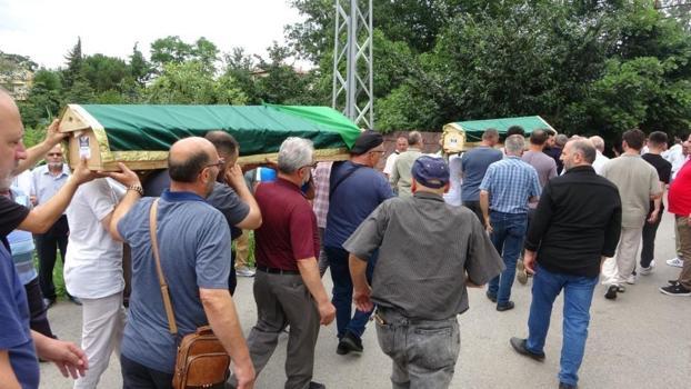 Trabzon'da gözyaşları sel oldu: Yan yana toprağa verildiler
