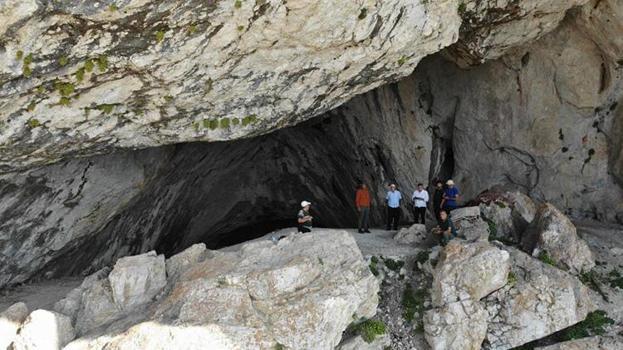 Kahramanmaraş'ta bu mağaraya daha önce hiç hayvan girmedi! Bölge halkı 'Evliya Yatağı' diyor