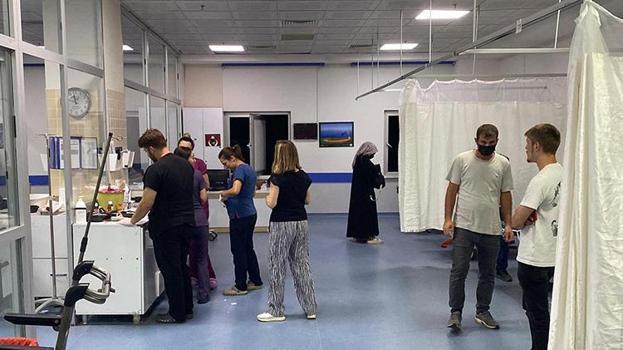 Tekirdağ'da, çok sayıda kişi zehirlenme şüphesiyle hastaneye kaldırıldı