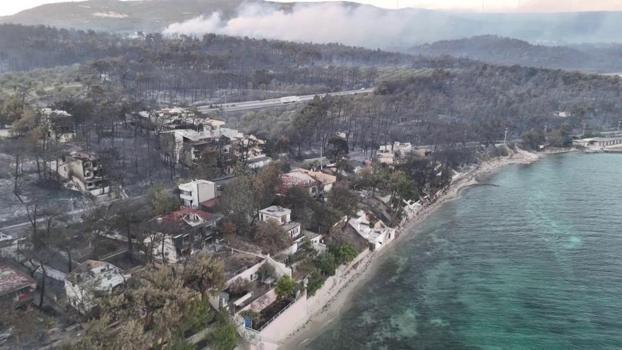 Villaları yaktı geçti: Çanakkale'de sabah saatlerinde görüldü