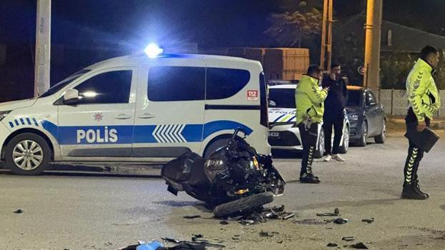 Iğdır'da trafik kazası: Motosiklet ile otomobil çarpıştı