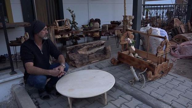 Artvinli usta 25 yıldır yaptıklarını evde saklıyor, hayali müze kurmak!