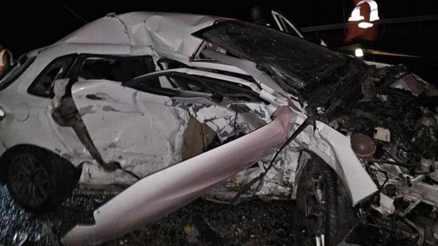 Sivas Suşehri’nde iki otomobil çarpıştı: 1 ölü, 2 yaralı