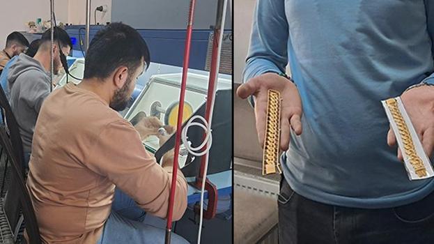 Kilis’te üretip Türkiye'nin her yerine gönderiyorlar! Genç ustalar altına yön veriyor! Sırrı ise "124 ayar güven"