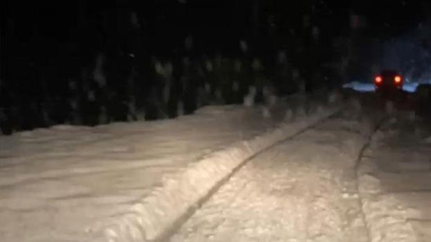 Çamlıhemşin’in yüksek kesimlerinde yoğun kar yağışı etkili oldu