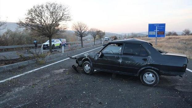 Nevşehir’de kontrolden çıkan otomobil takla attı: 1 ağır yaralı