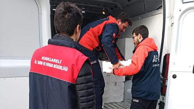Kırklareli'de 3 ton bedava dağıtılacak! Kasa kasa getirildi