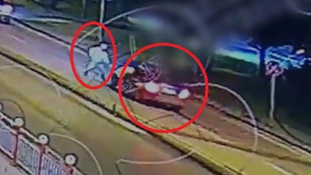 Kayseri’de polise çarpıp kaçan alkollü sürücü takip sonucu yakalandı